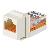 Panduit NK5E88MVLY ໂມດູເລີ NK Cat 5e leadframe jack module - ສີແດງມ່ວງ