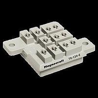 Schneider Electric Relays 70-124-2 ປຸ່ມຕິດຕັ້ງ Relay Sockets Chassis Mount Socket 11-Pin, Q.C. Term