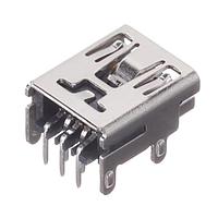 Omron Electronics XM7D-0512 ຕົວເຊື່ອມ Mini USB Type B USB RightAngle DIP MiniB AuContact 5Pin
