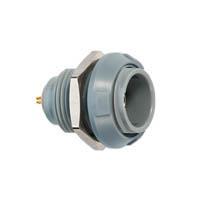 REDEL PKG.M0.4GL.LG ຕົວເຊື່ອມ 4P FIXED RCPT SOLDER W/2 NUTS GRY FNT NU