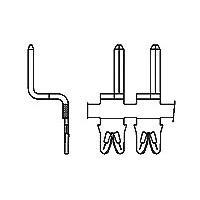 AMP Connectors - TE Connectivity 1601070-2 Siameze 131-137-014=TAB