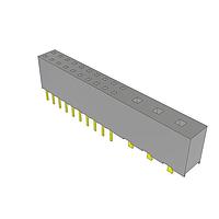 Samtec HPFC-110-01-L-D-03 ປຸ່ມສັນຍານ/ພະລັງງານ Combo Socket .100" Signal/Power Combo Socket Strip