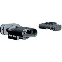 AMP Connectors - TE Connectivity 1-1564559-4 ກອງປະກອບ Tab Housing 4POS TAB 1.2X0.6 TAB HSG SWS A