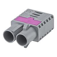 Rosenberger 59Z120-C00G ອຸປະກອນເສີມ ກອງພາສຕິກ ປລັກ ຕົວຕົວເລັງ ສີເທົາ