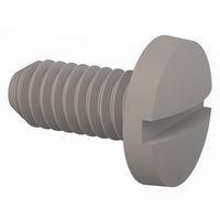 Essentra Components 010448B025 ຕົວຢືດສະກຣູເຄື່ອງຈັກ ສະກຣູສະໂລດ, #4-48 ການດັບກະດູກ, ຍາວ 1/4 ນິ້ວ