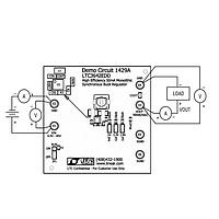Analog Devices DC1429A ບອດທົດລອງຕົວຄວບຄຸມແຮງໂຕະຟູດ - ຕົວຄວບຄຸມສະຫວັດດີ LTC3642EDD - ປະສິດທິພາບສູງ