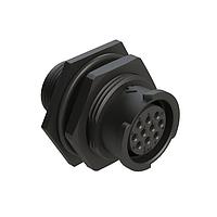 Amphenol SINE Systems FLS712N10S03 ຕົວເຊື່ອມ 10 POS JAM NUT RECEPT