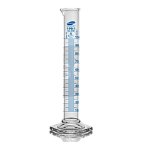 Omsons/Germany 71/3 ກະບອກວັດແທກທີ່ມີຖານຫົກຫຼ່ຽມ (25ml)