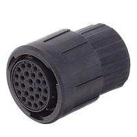 Amphenol SINE Systems RTS6BS16N26SHEC03 ຕົວເຊື່ອມ Strt Plug ມີ endcap 26 POS SZ 16 Socket