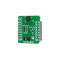 Mikroe MIKROE-5881 ເຄື່ອງຈັບການເຄື່ອນໄຫວ MEMS Gyro 9 Click