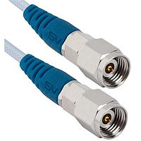 Amphenol SV Microwave 7016-0133 ການປະກອບສາຍ RF FLCA 2.4 - 2.4 SP-SP LL 12MM