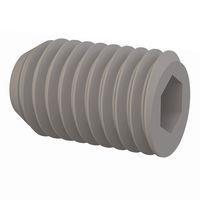 Essentra Components 0162511T100 ຊຸດສູດສະກູຣ, ຫົວບໍ່ຊອກເກດ, ກະດູກ 5/8-11, ຄວາມຍາວ 1