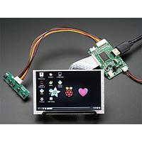 Adafruit 1928 ເຄື່ອງມືພັດທະນາຈໍ HDMI 4 Pi: 5 ຈໍສະແດງ (ບໍ່ມີຈອງສະແດງ) ມີ Mini Driver - 800x480 HDMI