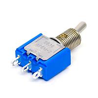 APEM 5636A17 ສະຫນັບສະຫນູນ Toggle SPDT 6A 125V 7mm On-On