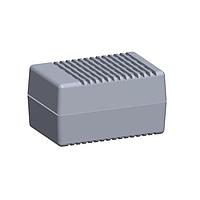 New Age Enclosures P3A-251714 Vented VentedCase ABS ສີດຳ 2.5 x 1.7 x 1.4"