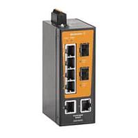 Weidmuller 2908160000 ອຸປະກອນສະຫນັບສະຫນູນ Ethernet ບໍ່ມີການຈັດການ IE-SW-BLB-08-6TX-2FESFP ສະຫນອງເຄືອຂ່າຍ, ບໍ່ມີການຈັດການ, Fast Ethernet, ຈຳນວນພອດ: 6x RJ45, 2x 100BaseSFP slot, IP30, -40 C...75 C