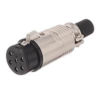 Amphenol Audio EP-6-11P ຕູ້ສະເພີກກັນສາຍສອງສອງ 6 ຕໍ່