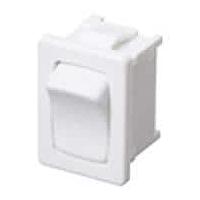 Marquardt Switches Inc 1801.1101 ສະຫນັບສະຫນູນ Rocker ON/OFF SPST