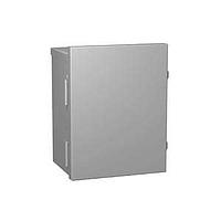 Hammond Manufacturing C3R886HCLO ປົກຫຼັງປະເພດສະກຣູ 3R ບົດບິນຍົມຍົມປົກຫຼັງ - 8 x 8 x 6 - ສະຕີວ/ສີເທາະ