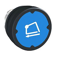 SCHNEIDER ZB4BC68006RA ປິດ 22MM HARSH PB, ສີດຳ BL, ມີສັນຍານ, ກວດສອບ 90