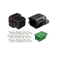 Amphenol SINE Systems ATV46-18PSB-BUSCKIT ຊຸດບັດບັດບັດ 18 ທາງ Rcpt ແລະ Plug Key B