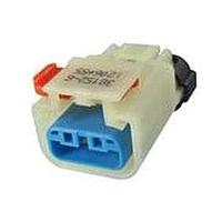 Aptiv 13849911 ກ່ອງເຊື່ອມຕໍ່ລົດຍນຕະຫລາດ 3 ທາງ ຜູ້ຍິງ APEX 2.8 ປິດຜົນ ສີທຳມະຊາດ CONN