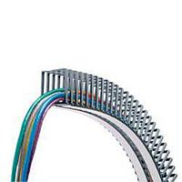 Panduit FL25X25LG-AV ທ່ອສາຍສະບັບຍືນຍົງ ທ່ອສະບັບມີລູດ, ໂປລິໂພຣພິນ, 25X25X500mm