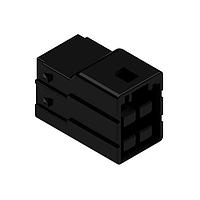 Molex 206996-2406 ຮູງຮັບ Receptacle CP-4.5 RECP 4.5mm DR 4CKT POLZ POSLCK BLK