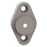 Essentra Components 21PTC010661 ຝາຄຸ້ມທຣານຊິສຕໍເຕີ Transistor Cover, TO-66, 5 Hole