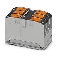 PHOENIX CONTACT 1019656 ບລັອກຕໍ່ສາຍບົດບັນທຶກ DIN Rail Terminal Blocks PTVFIX 6X2,5-G BK