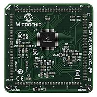 Microchip Technology MA330051-1 ໂມດູນແຊກ dsPIC33CK64MC105 External OpAmp Motor Control PIM