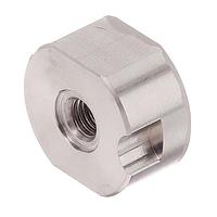 Amphenol Wilcoxon SF8-2 ແຜ່ນຕິດປຸງປະສົງ Cementing pad, 1/4-28 tapped hole, 1" diameter