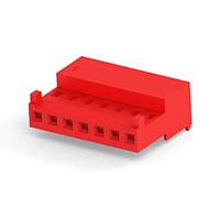 AMP Connectors - TE Connectivity 3-644038-7 ການປະກອບ Receptacle 07P MTA100 CONN ASSY ແດງ 15AU