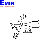 HAKKO T12-JS02 ເຄັດລັບ Soldering