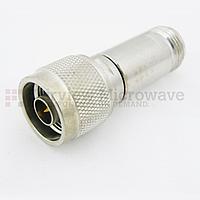 Fairview  SA3N-01 1 dB Fixed Attenuator N Male To N Female Up To 3 GHz Rated To 2 Watts With Brass Tri-Metal Body