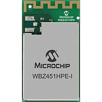 Microchip Technology WBZ451HPE-I ໂມດູນຫຼາຍໂປໂຕຄອນ Bluetooth Low Energy/Zigbee Combo Module ມີແອນເທນາ PCB