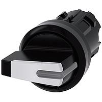 SIEMENS 3SU10022FM600AA0 ຊໍ້າມືສັ້ນ SEL SW, 3POS,MOM,Plastic l>O<ll,Short