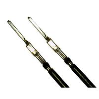 JST Commercial AJWPFJWPF22K305T ສາຍນໍາສະຫນອງທີ່ມີການບັນທຶກລ່າສຸດ ສີດຳ 22 AWG Jumper Lead Pin to Pin Tin