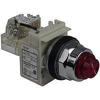 SCHNEIDER 9001KT1R31 ໄຟນຳທາງ PUSH-TEST PILOTLIGHT (ຝາກລະບົບສີແກັດ)