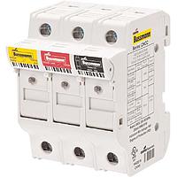 Eaton Bussmann CHPV1U ຕູ້ຖານ PV ຮູບແບບ Modular 1POLE, 10x38,1000VDC, ບໍ່ມີຝາ