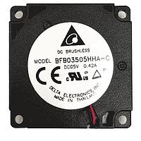 Delta Electronics, Inc. BFB03505LA-C ພັກລະບູບບໍ່ມີແບຣັດ DC Blower, 35x10mm, 5VDC, ລົດລົງລົດ, ສາຍນໍາ, ຕົວຈັບລອກເກີດ