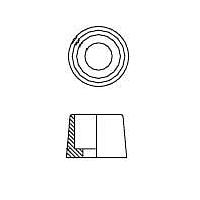 C&K 702501201 ກະກູນ NICKEL DRESS NUT