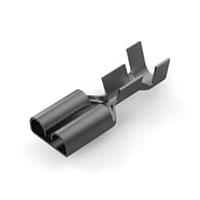 AMP Connectors - TE Connectivity 284340-2 ຮັບສະຕເຄວ .250 SRS.FASTIN-ON RECEPTACLE