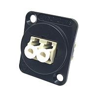Switchcraft EHLC2M ຕົວເຊື່ອມເສັ້ນແສງ Fiber Optic Connectors LC/LC FIBER OPTIC MULTI MODE ADAPTER
