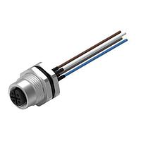 Wurth Elektronik 643462100604 ຮອບຮອງ WRCIRC M12 ການສະຫຼຸບສະຫຼຸບ A ແຜງ + ສາຍແຜງ + ສາຍ ເຫຼັ້ມກັບກະແຜ່ນດ້ານໜ້າ PG9 ຕົວເຊື່ອມຕໍ່ຜູ້ຍິງ, ຂະໜາດສະຖານະ 4