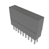 Samtec ESQ-109-23-L-D ສໍເກດສະຕຣິບສໍເກດຍົກສູງ