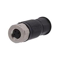 Amphenol CONEC 42-00006 ການເຊື່ອມຕໍ່ M8 ຍິງຍິງ 3P (SOLDER TERMIN) M8 FIELD ATTACH SCKT