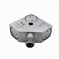 YMC PIEZOTRONICS YMC 146A01 ເຄື່ອງວັດຄວາມໄວສູງຮູບແບບສາມແກ້ວ (±5 g pk, 1 V/g)