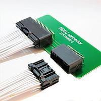 JST Automotive S24B-BMSCH-2A2 ຕົວເຊື່ອມ BMSC 2.2mm DR M Conn 24Ckt Key B ສີເຫຼັກ