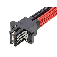 Molex 215860-0011 ການປະກອບສາຍພາບພາຍໃນພະລັງ Single Ended PowerPlane OCP ORV3 Power Shelf ມີກັບ 3 ນັກຍຶດຕົວ 450.00mm ຄວາມຍາວສາຍ